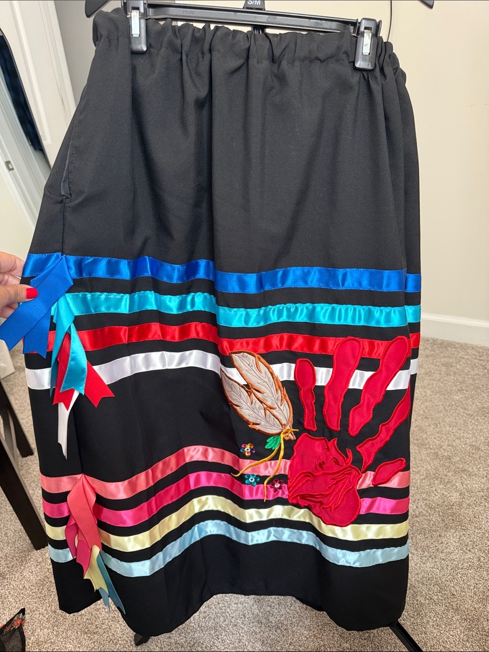 MMIW Native American Ribbon Skirt